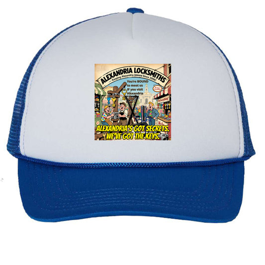 White/ Royal - FRONT